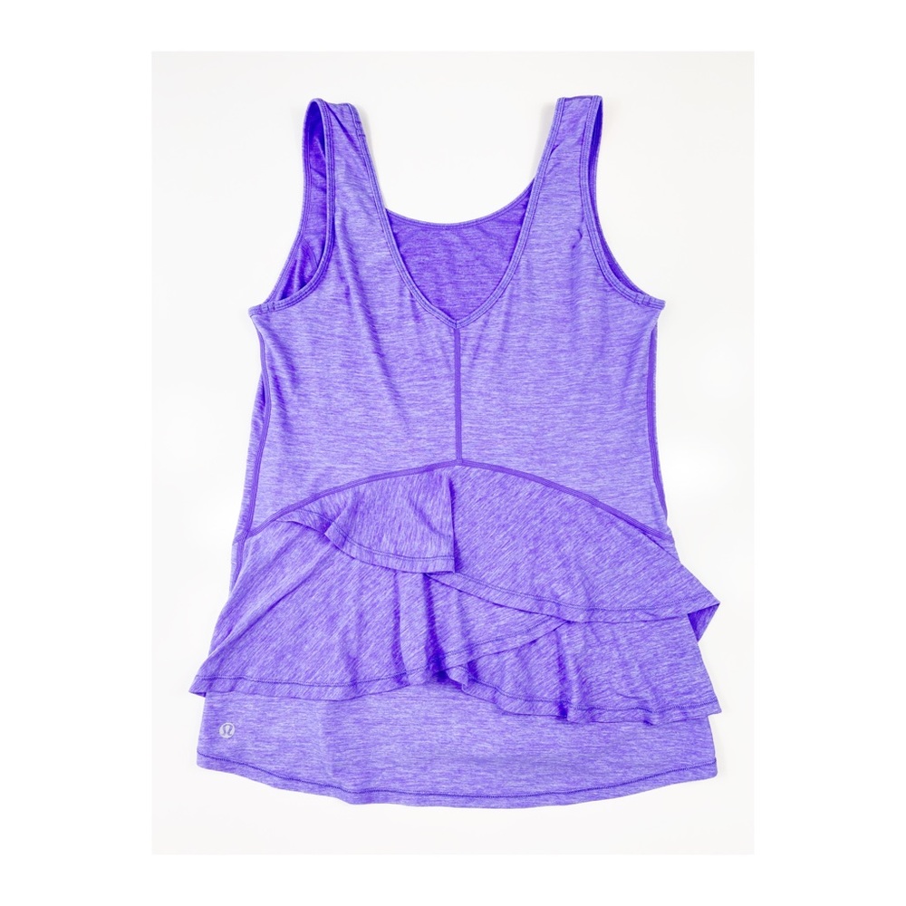 Lululemon Run Hustle Ruffled Tank - Picture 4 of 5